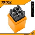 Jeu de Chiffres Figure Punch 6mm 09PCS Tolsen 25097 – Marquage Précis