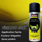 Peinture aérosol décollable 400ml Autolab