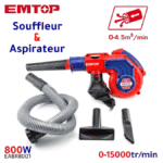 Souffleur Aspirateur 800W EMTOP EABR8003