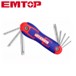 Clé Étoile Pliante T9-T40 EMTOP EHKY4083