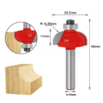 Jeu de fraises défonceuse 12pcs 6mm TC0290 BEETRO – Image 6