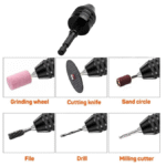 Mandrin visseuse 0,3-8 mm serrage rapide sans clé fiable - الصورة 2