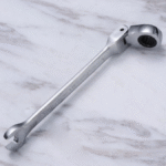 Clé mixte à cliquet articulé 10mm 180° Ding Qi – Polyvalente Pro – Image 3