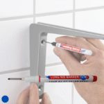Marqueur Construction Permanent Bleu GRM Indélébile