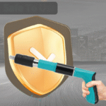 Pistolet à pression à clous kit POWERBLU complet - الصورة 2