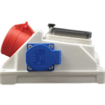 Tableau chantier 1P 4x32A + 2 prises TP – IP44 – Image 3