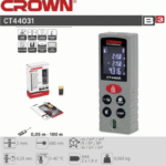 Télémètre Laser CROWN CT44031 100 m ±2 mm Pro – Image 2