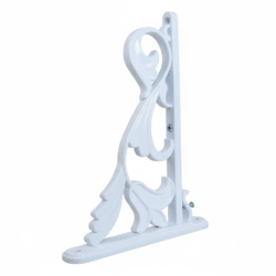 support verre - SUPPORT VERRE PLASTIQUE GM MARRON/BLANC - SOGEDIM Market