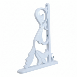 Support Verre Plastique GM Marron/Blanc