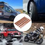 Kit de Mèches de Réparation Pneu 5pcs Tubeless Tire Repair Seals
. – Image 2