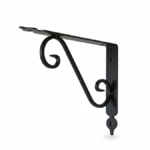 Support Noir Fer Forgé 300mm