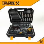 caisse a - CAISSE A CLIQUET 1/2'' 3/8'' 1/4'' 216PCS 15147 TOLSEN - SOGEDIM Market