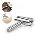 Petit Rouleau à Pâtisserie Inox Forme "T" TopRocks﻿