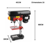 Perceuse à Colonne 16mm 450W Dastool – Image 7