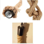 DOUILLE E27 DECORE CORDE HALFA 1M - Image 2 - SOGEDIM Market