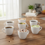 TASSE S TASSE 6PCS CAFE BLANCHE WORLD HOUSE - Image 1 - SOGEDIM Market