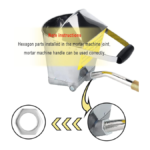 PISTOLET A AIR CIMENT ALFA INOX - Image 3 - SOGEDIM Market