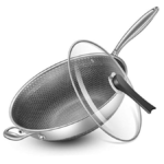 poele platinum - POELE PLATINUM GRIS 32CM AVEC COUVERT - SOGEDIM Market