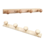 PORTE MANTEAU BOIS 4 T HTR - Image 1 - SOGEDIM Market