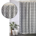 RIDEAU DE DOUCHE 70X70 NAONAO - Image 1 - SOGEDIM Market