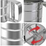 TAMIS FARINE 250G INOX - Image 1 - SOGEDIM Market