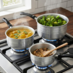 serie casseroles - SERIE CASSEROLES 3PCS 12/14/16 ALUMINIUM - SOGEDIM Market