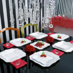 ASSIETTE PLAT CARRE 20CM YOUSRA MENAGE - Image 1 - SOGEDIM Market