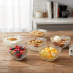 JEUX RAMEQUIN EN VERRE 6PCS RDJ - Image 1 - SOGEDIM Market