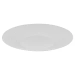 BYS Assiette Plate Ronde Opal Verre Résistante Élégante