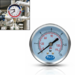MANOMÈTRE SEC 12 BAR COUDE MAZA