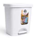 poubelle a - POUBELLE A PEDALE 25L BLANC AZIZA PLAST - SOGEDIM Market Algérie