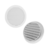 GRILLE D'AERAT ROND 100 PLAS HBK