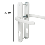 ENSEMBLE POIGNEE A CANON ALUM BLANC GEVISS - Image 1 - SOGEDIM Market