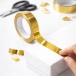 BANDE ADHESIVE MUR DOREE MM – Image 4