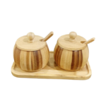 PORTE EPICE EN BOIS 2PCS