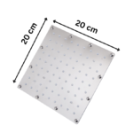 POMME DE DOUCHE CARRE 20/20 INOX NOVA - Image 2 - SOGEDIM Market