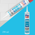 colle silicone - COLLE SILICONE TRANS P.61 290ML PROLOC - SOGEDIM Market