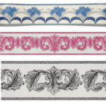 BANDE PAPIER PEINT 6.6CM X 5M 003 - Image 1 - SOGEDIM Market