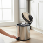 POUBELLE PEDALE INOX 12L SABY-COD