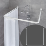 tringle de - TRINGLE DE DOUCHE ROND BLANC 3 BARRES FIRLA - SOGEDIM Market