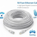 CABLE RESEAU 30M CAT6 CAPSYS – Image 3
