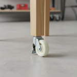 ROUE PIVOT. A TIGE 100 + FRN BLANC – Image 2