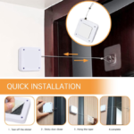 FERME PORTE INOX AUTOMATIQUE A CAPTEUR - REGLABLE + OBJET ADHSIVE FIRLA - Image 3 - SOGEDIM Market