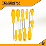 JEUX DE TOURNEVIS PLAS SIMPLE 10PCS 20740 TOLSEN
