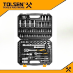 CAISSE A CLIQUET 1/2'' 1/4'' 45PCS 15142 TOLSEN