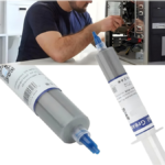 PATE THERMIQUE HM501 GRIS POUR LE REFROIDISSEMENT DU CHIPSET CPU ET GPU – Image 3