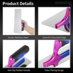 LISSEUSE ENDUIT INOX RECT GM LUX - Image 2 - SOGEDIM Market