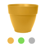 POT DE FLEUR ROND 3.2L KAMELIA PLAST - Image 1 - SOGEDIM Market