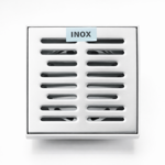 SIPHON DE SOLE 15X15 INOX DROIT EXTRA PLAT SIFONAL