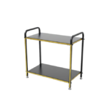 SUPPORT MICRO ONDE 2 ETAGES METAL